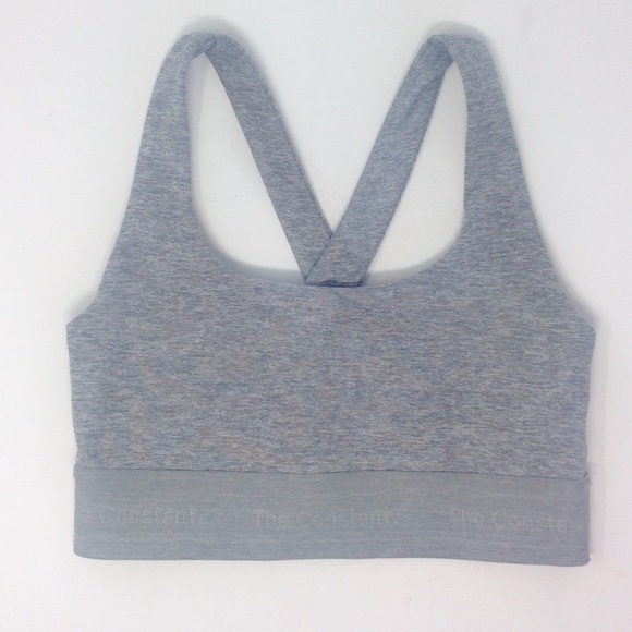 Aritzia Other - Aritzia The Constant Heather Grey Flex Studio Bra